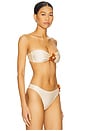 view 3 of 6 Cyra Bikini Top in Macademia