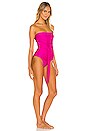 view 3 of 4 Ruby One Piece in Hot Pink