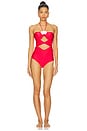 view 1 of 4 MAILLOT DE BAIN 1 PIÈCE CALYPSO in Raspberry