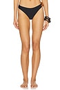 view 1 of 5 Medea Bikini Bottom in Black