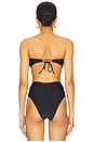 view 3 of 4 Callisto Bikini Top in Black