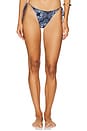 view 1 of 4 Khloe Bikini Bottom in Blue Print