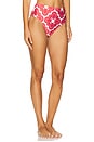 view 2 of 4 Thelma Bikini Bottom in Red Print