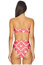 view 4 of 5 Barbara Bikini Top in Red Print