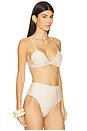 view 2 of 4 Clio Bikini Top in Macademia