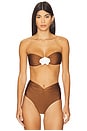 view 1 of 5 Callisto Bikini Top in Bronte