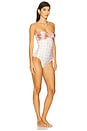view 3 of 5 Aloe One Piece in Pink Print
