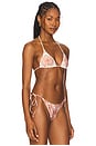 view 2 of 4 Daphne Bikini Top in Pink Print