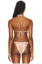 view 3 of 4 Daphne Bikini Top in Pink Print