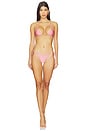 view 4 of 5 TOP BIKINI TRIANGULAR GISELLE in Dusty Rose