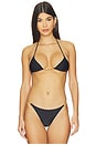 view 1 of 5 TOP BIKINI TRIANGULAR MARLIN in Black