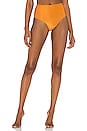 view 1 of 5 Amber High Rise Bikini Bottom in Orange