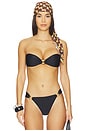 view 2 of 5 TOP BIKINI BANDA NYX in Black