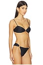 view 3 of 5 TOP BIKINI BANDA NYX in Black