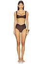 view 4 of 4 Claire Bikini Bottom in Espresso