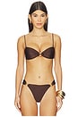 view 1 of 5 NYX ビキニトップ in Espresso