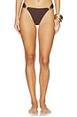 view 1 of 4 Juliette Bikini Bottom in Espresso