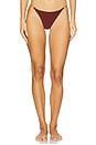 view 1 of 5 Tyro Bikini Bottom in Burgundy
