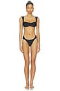 view 4 of 4 Joss Bikini Bottom in Black