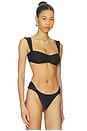view 2 of 4 Aster Bikini Top in Black