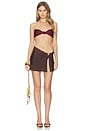 view 5 of 5 TOP BIKINI BANDA MAREN in Burgundy