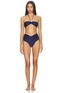 view 4 of 4 BRAGUITA BIKINI CLAIRE in Indigo