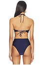 view 3 of 5 TOP BIKINI LAUREL in Indigo