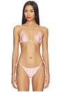 view 1 of 5 HAUT DE MAILLOT DE BAIN LENORA in Pink Flower Print