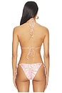 view 3 of 5 HAUT DE MAILLOT DE BAIN LENORA in Pink Flower Print