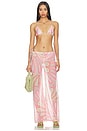 view 4 of 5 HAUT DE MAILLOT DE BAIN LENORA in Pink Flower Print