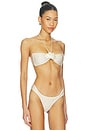 view 2 of 5 Liv Bikini Top in Macadamia