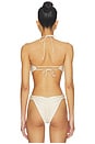 view 3 of 5 Liv Bikini Top in Macadamia