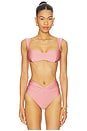view 1 of 4 TOP BIKINI ASTER in Dusty Rose