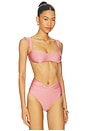view 2 of 4 TOP BIKINI ASTER in Dusty Rose