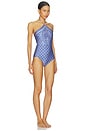 view 2 of 3 BAÑADOR CAMILLA in Indigo Print