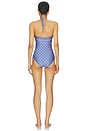 view 3 of 3 BAÑADOR CAMILLA in Indigo Print