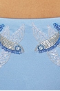 view 5 of 5 Tessa Bikini Bottom in Blue Dove
