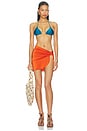 view 4 of 4 Alexander Bikini Top in Blue Teal