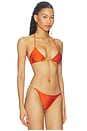 view 2 of 4 Alexander Bikini Top in Jaffa Orange