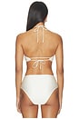 view 3 of 5 TOP BIKINI HALTER ANARA  in Cream