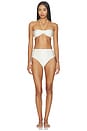 view 4 of 5 TOP BIKINI HALTER ANARA  in Cream