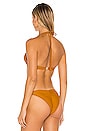 view 3 of 4 Ginger Wired Bikini Top in Orange
