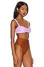 view 2 of 4 Mia Bikini Top in Purple