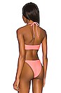 view 3 of 4 HAUT DE MAILLOT DE BAIN ARIANA in Coral