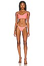 view 4 of 4 HAUT DE MAILLOT DE BAIN ARIANA in Coral