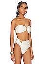 view 2 of 4 HAUT DE MAILLOT DE BAIN RODI in Cream