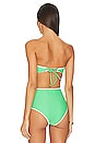 view 3 of 4 Aya Bikini Top in Green