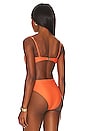 view 3 of 4 Sandra Bikini Top in Orange