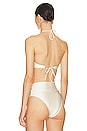 view 3 of 4 Ella Bikini Top in White