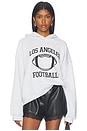 view 1 of 4 La Football Classic Hoodie in Heather Ash